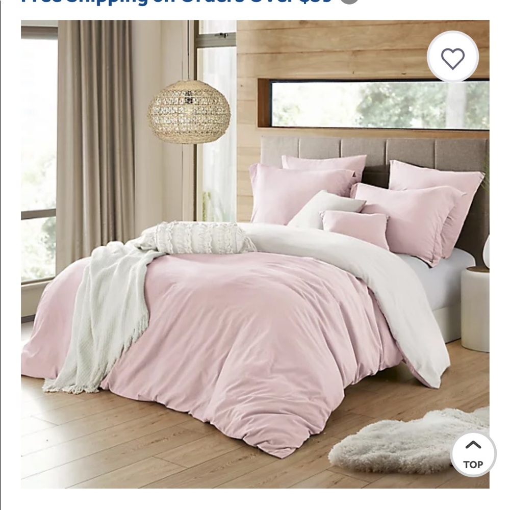 Pink Duvet Cover